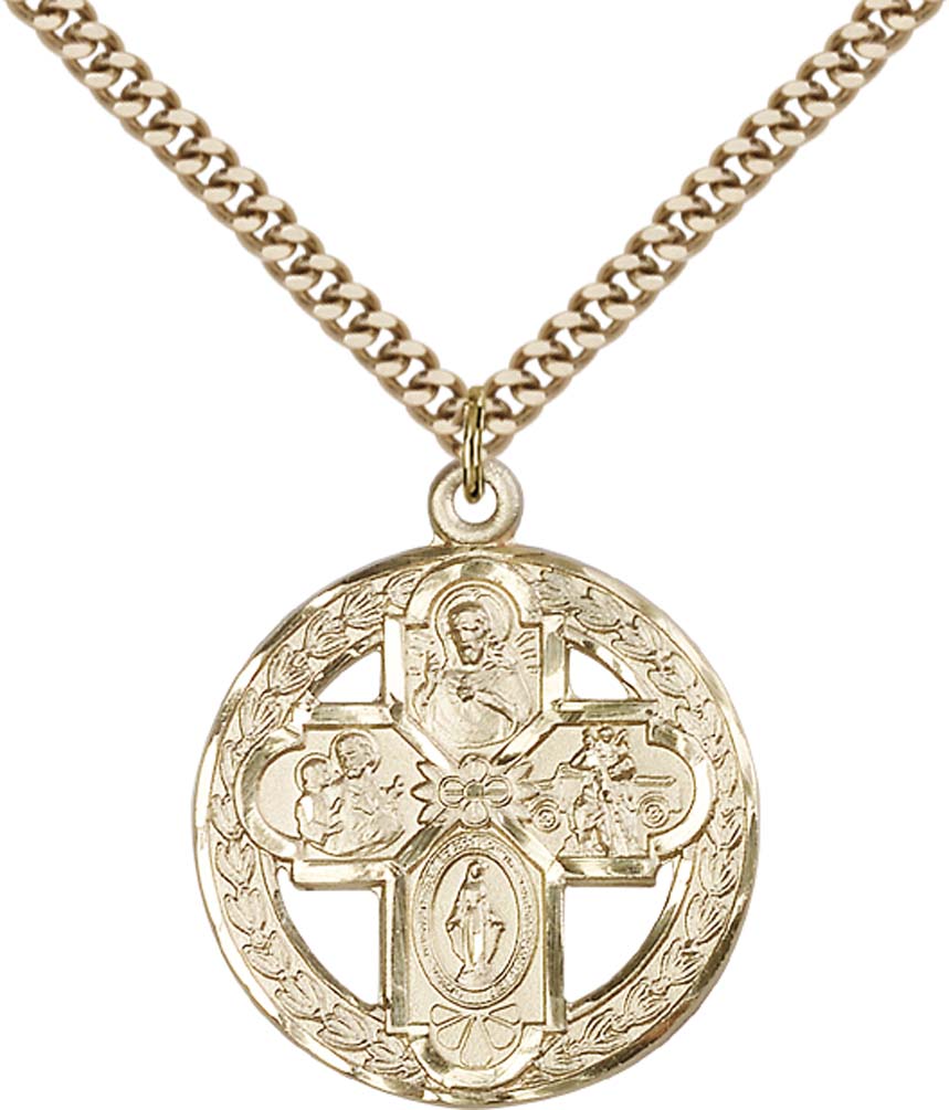 Gold Filled 4-Way Pendant - 0043CGF