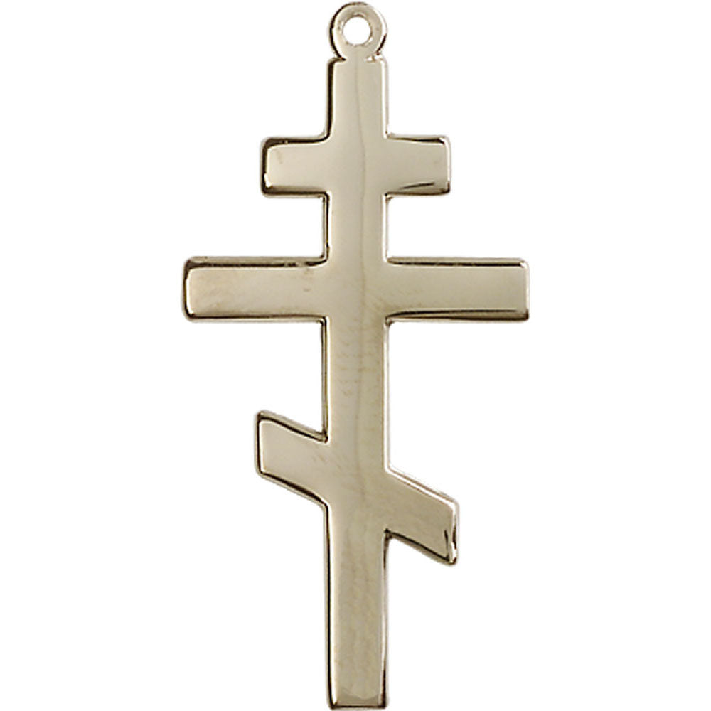 14kt Gold Saint Andrew Pendant - 0241KT