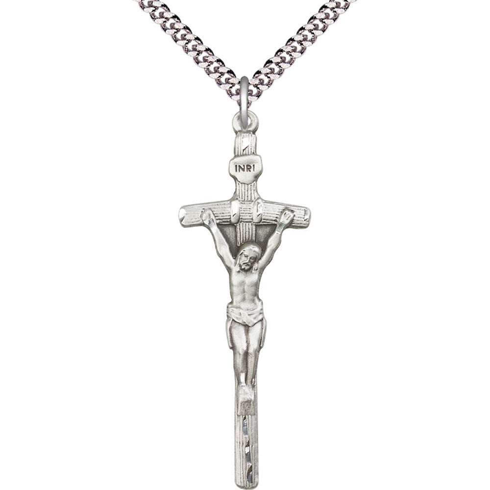 Sterling Silver Crucifix Pendant - 0565SS