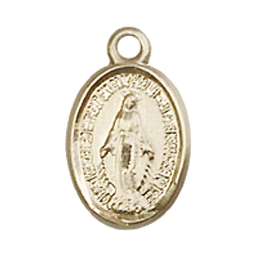14kt Gold Miraculous Pendant - 0702MKT