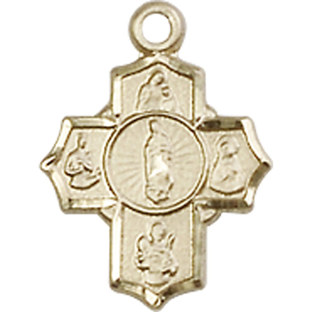 14kt Gold 5-WAY / MOTHERHOOD Pendant - 0808KT