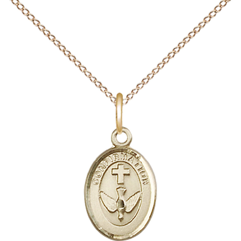 Gold Filled Confirmation Pendant - 0973GF