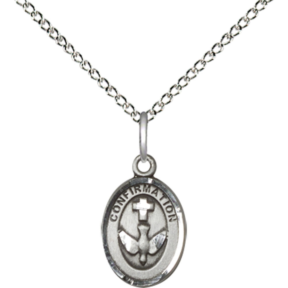 Sterling Silver Confirmation Pendant - 0973SS