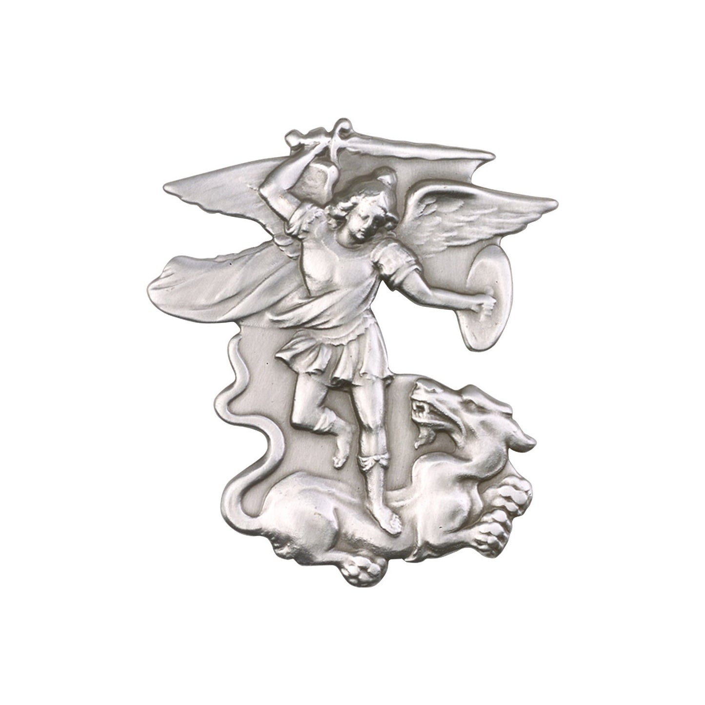 Antique Silver Visor Clip - 1045V