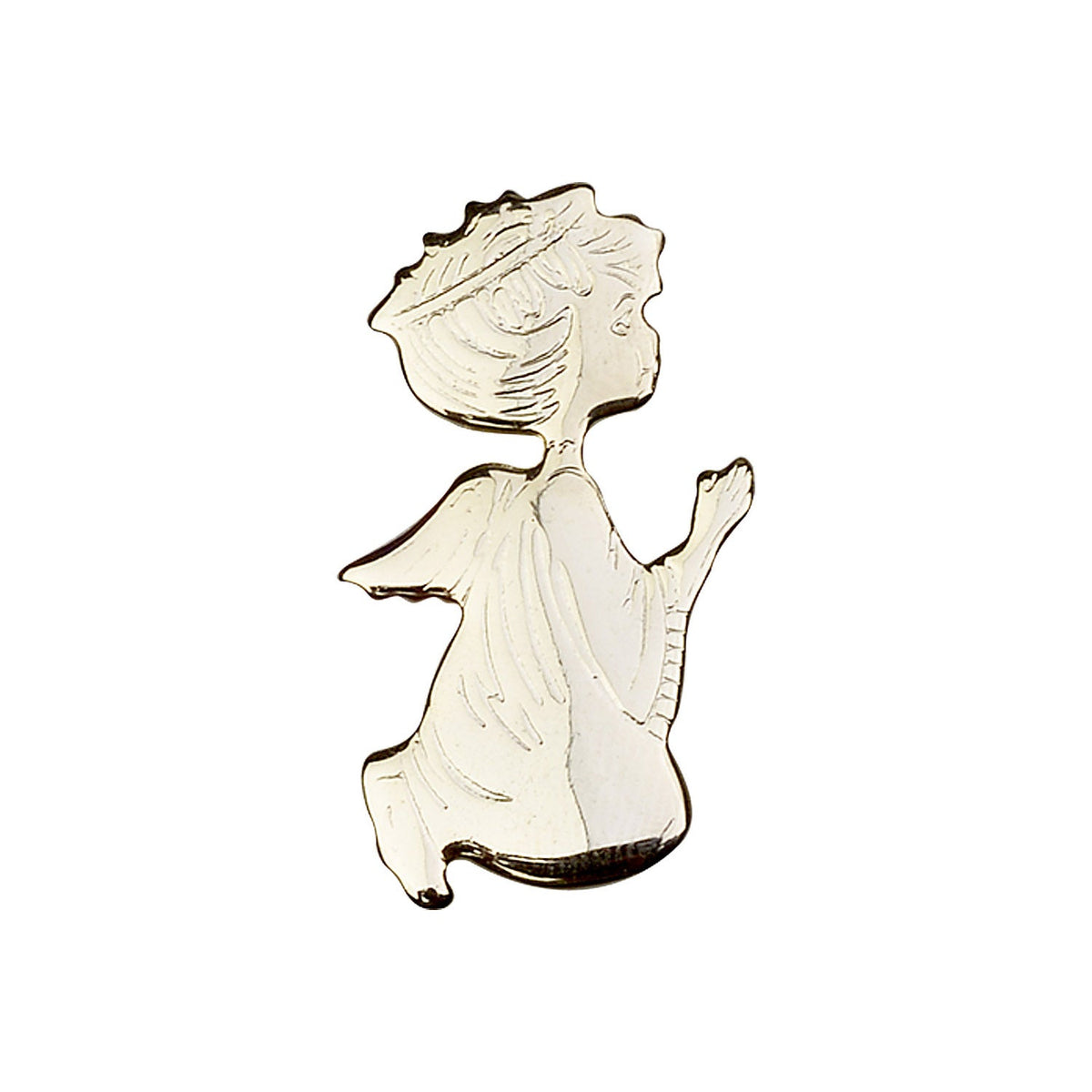 Gold Plate Angel Visor Clip - 1088VG