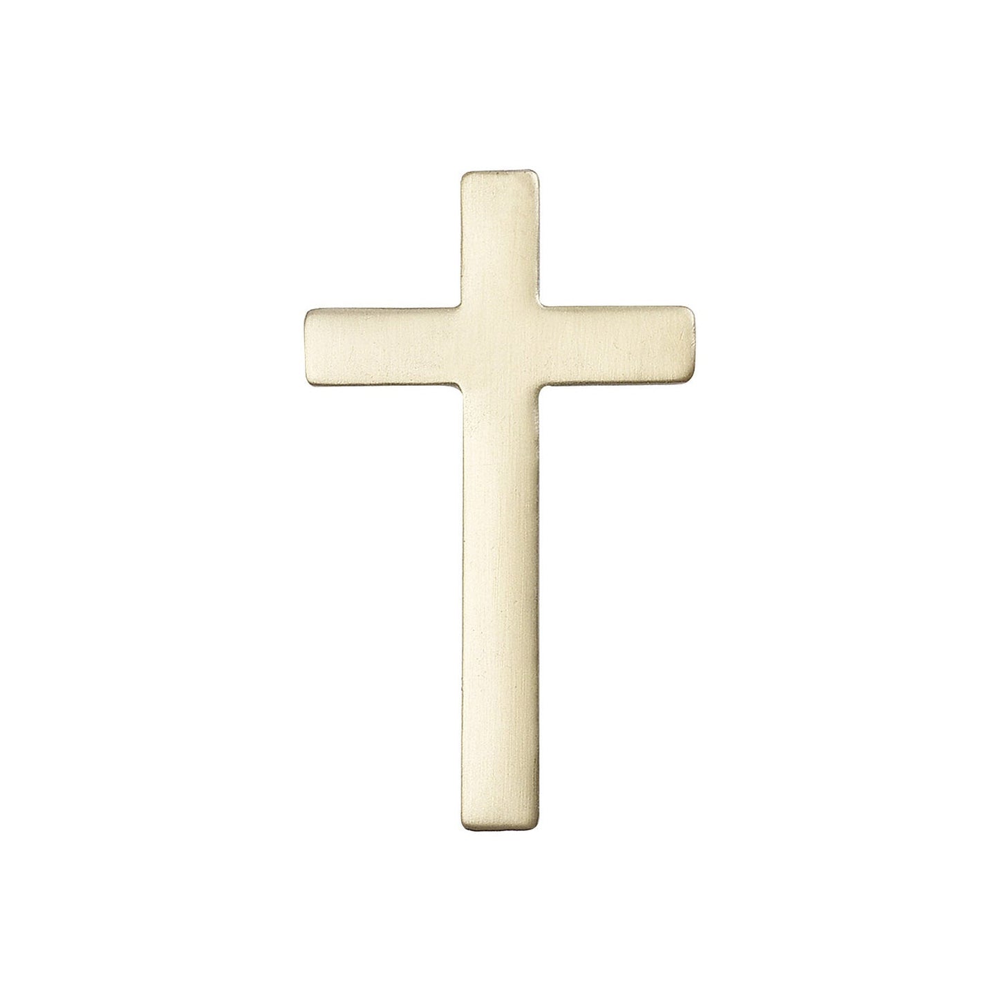 Antique Gold Cross Visor Clip - 1426VG