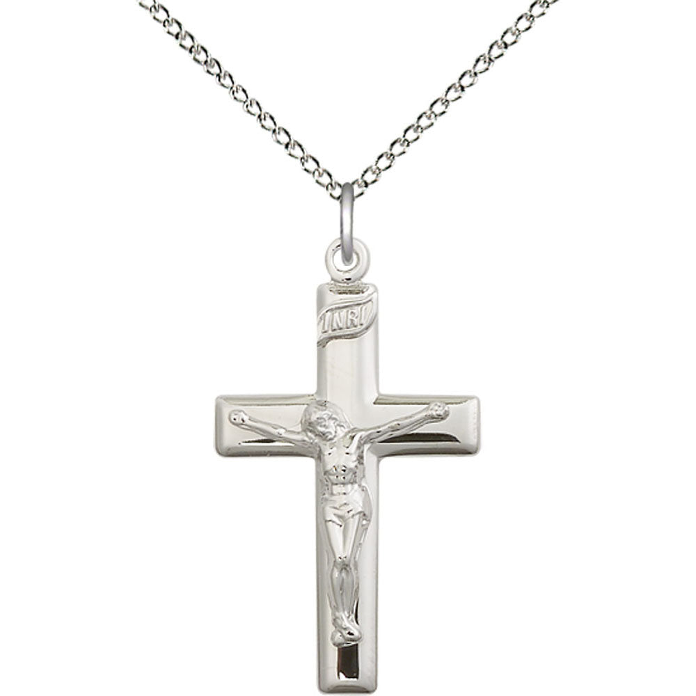 Sterling Silver Crucifix Pendant - 2191SS