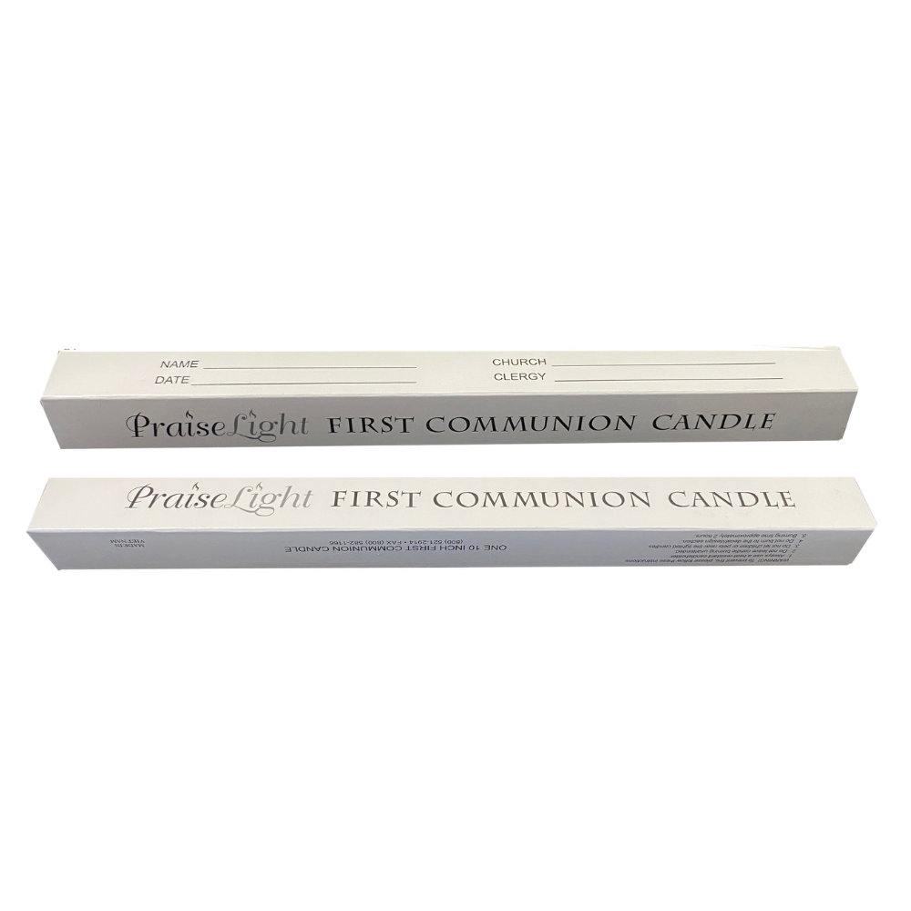 Bread of Life First Communion Candles