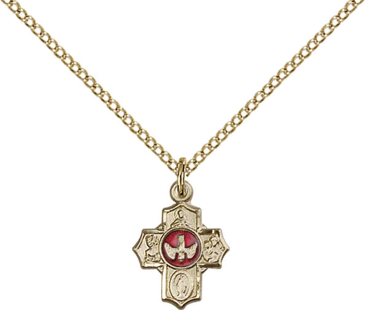 Gold Filled 5-Way Pendant - 3190EGF