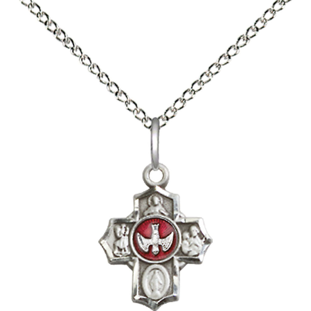 Sterling Silver 5-Way Pendant - 3190ESS