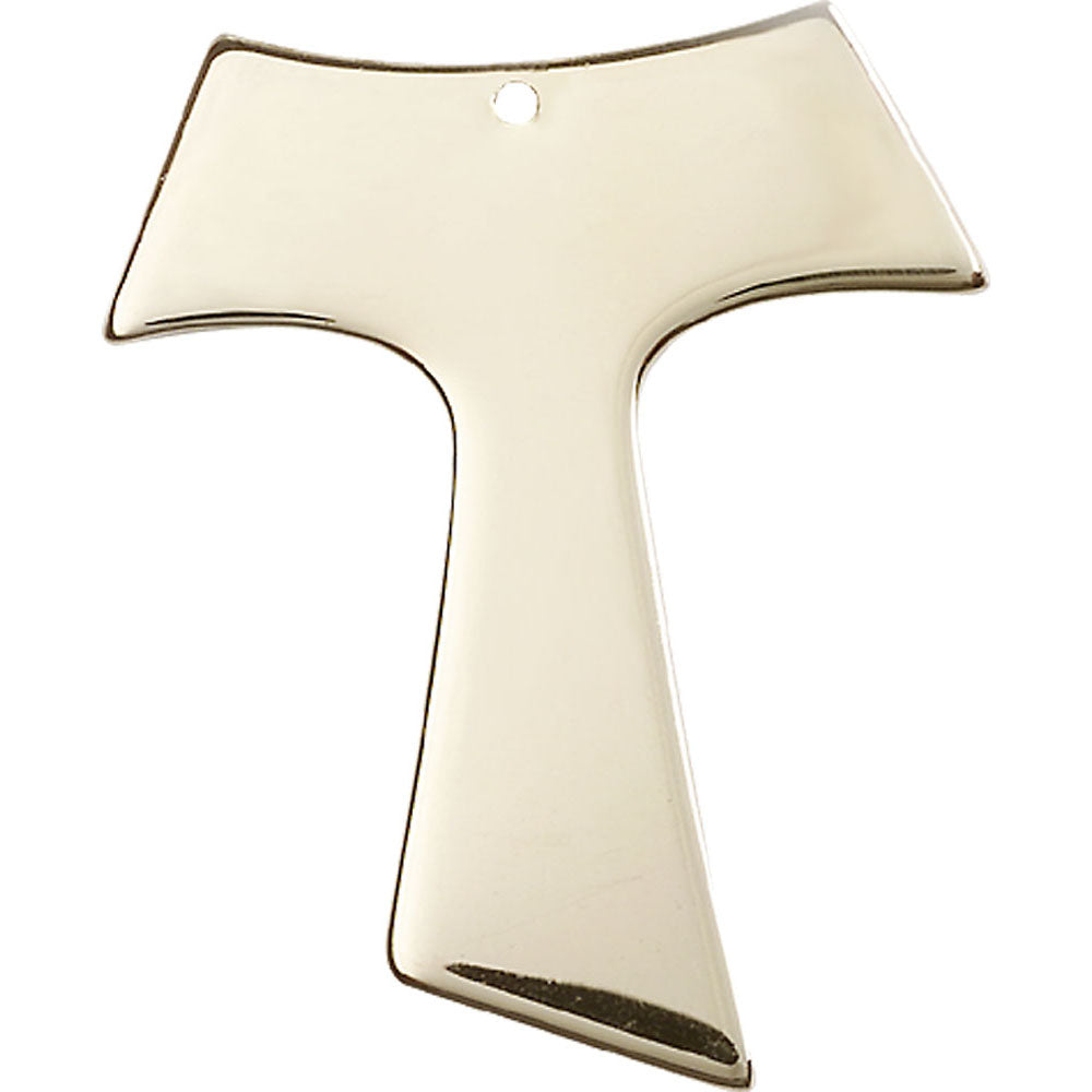 14kt Gold Tau Cross Pendant - 3950KT