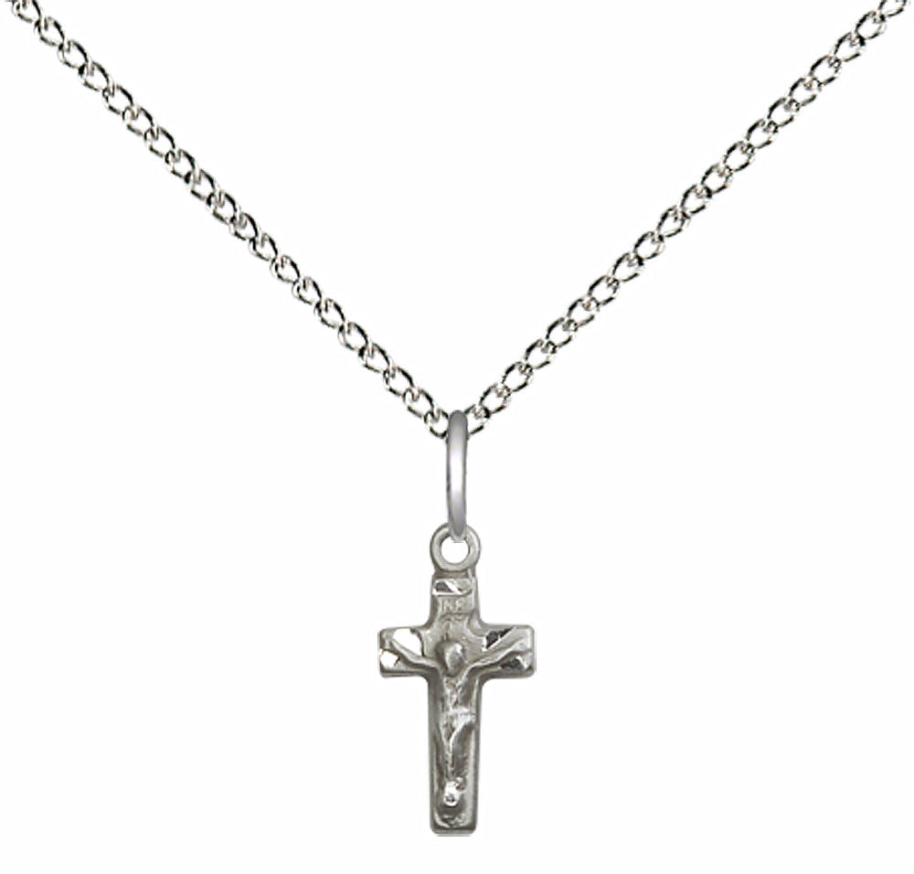 Sterling Silver Crucifix Pendant - 4134SS