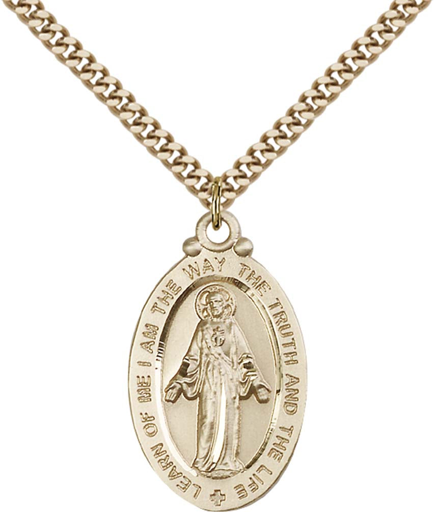 Gold Filled Scapular Pendant - 4145SGF