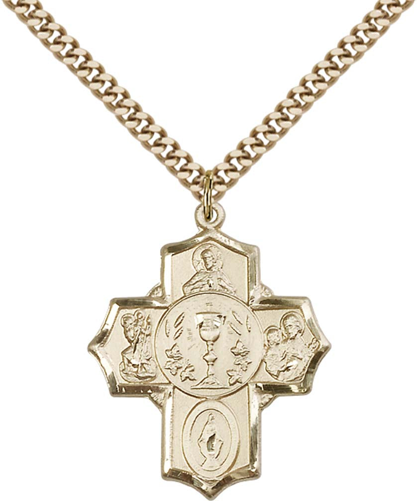Gold Filled 5-Way Pendant - 4204GF