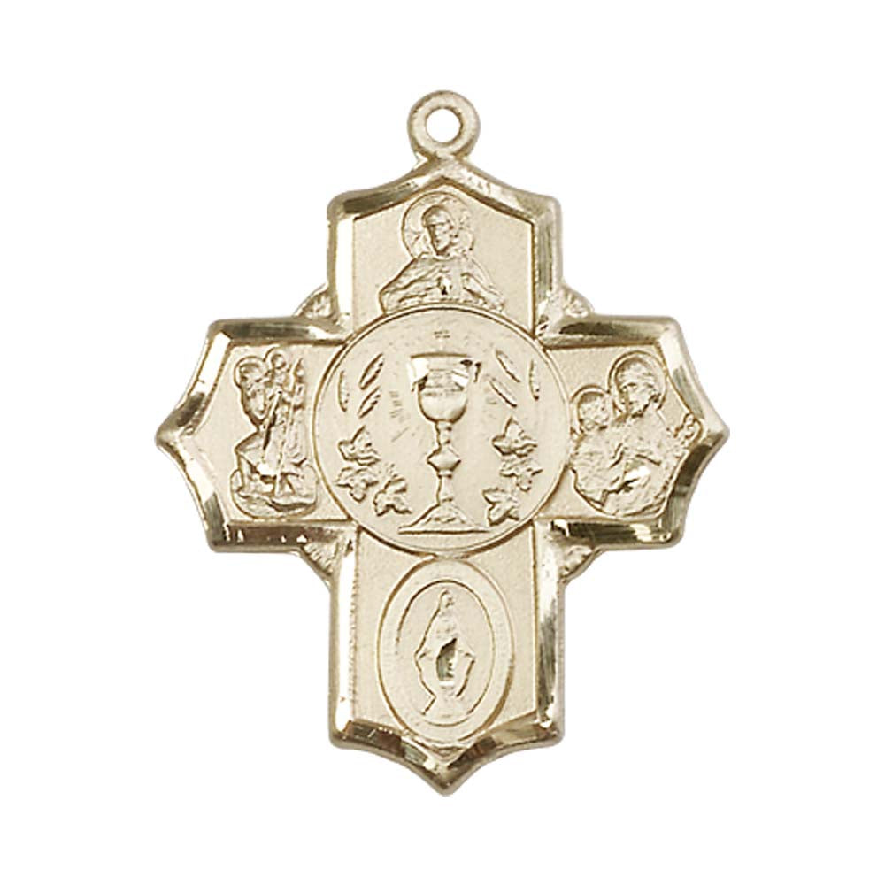 14kt Gold 5-Way Pendant - 4204KT