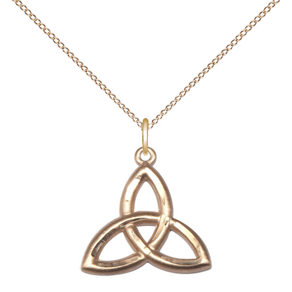 Gold Filled Trinity Irish Knot Pendant - 5101GF
