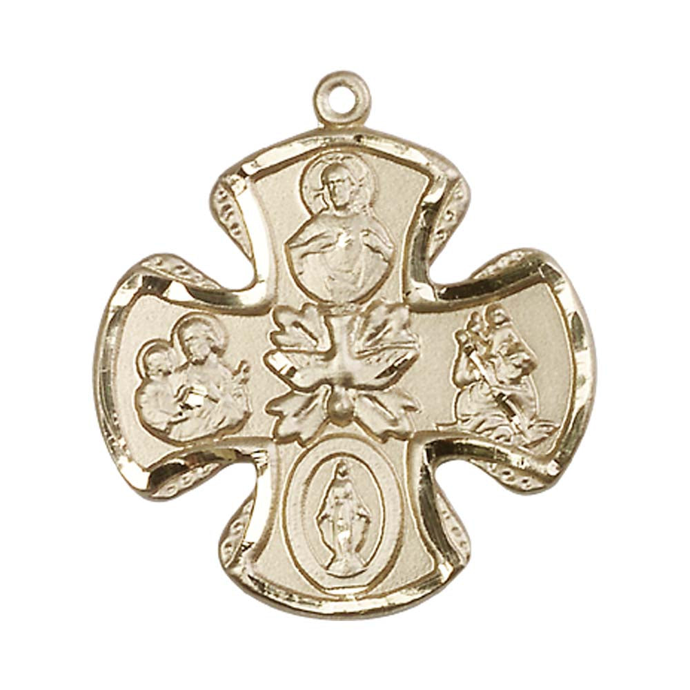 14kt Gold 5-Way Pendant - 5444KT