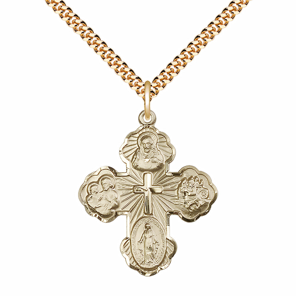 Gold Filled 5-Way Pendant - 5458GF