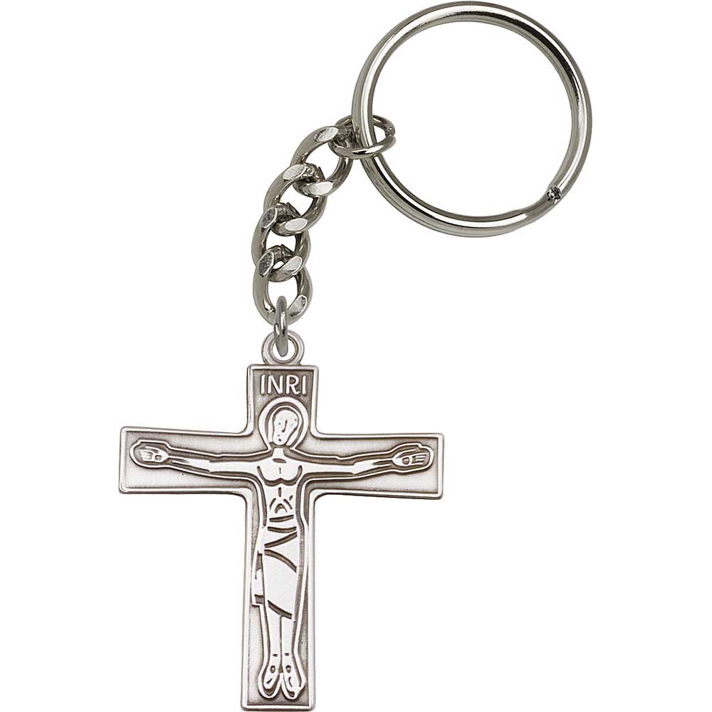 Antique Silver Cursillo Keychain - 5579