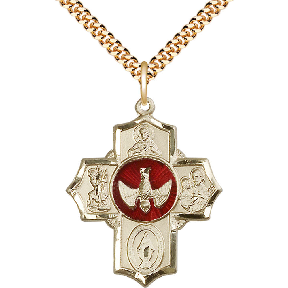 Gold Filled 5-Way Pendant - 5690EGF