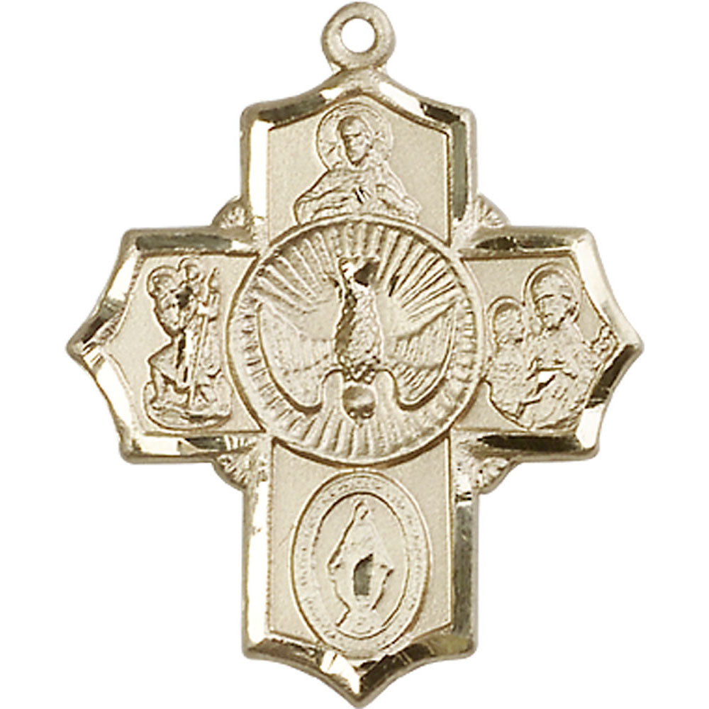 14kt Gold 5-Way Pendant - 5690KT