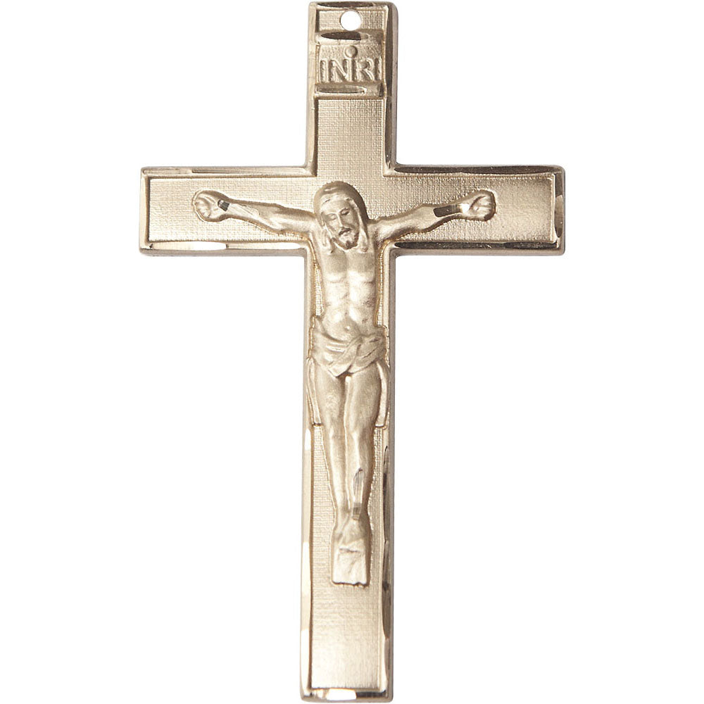 14kt Gold Crucifix Pendant - 5739KT