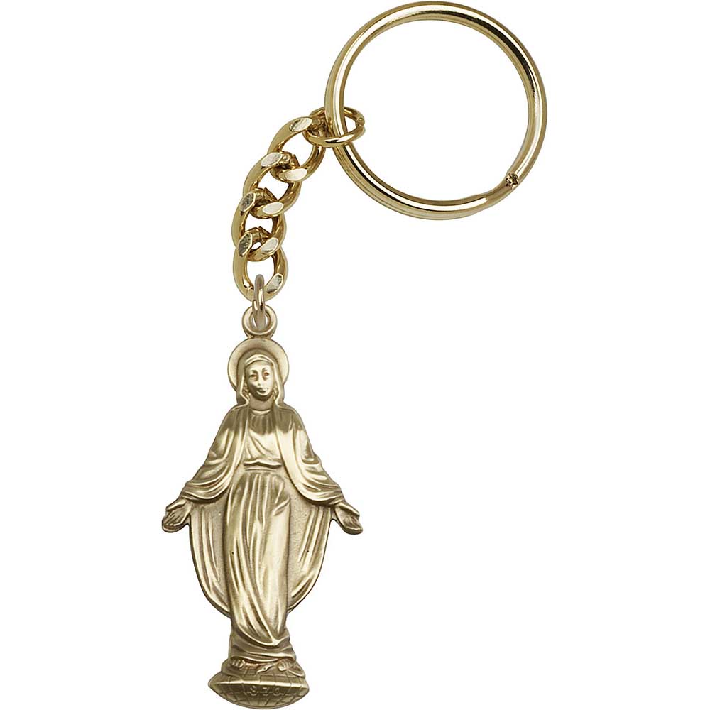 Antique Gold Miraculous Keychain - 5847