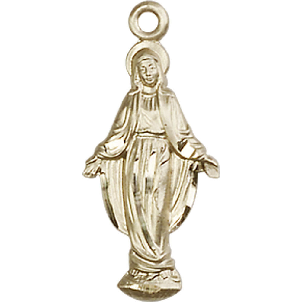 14kt Gold Miraculous Pendant - 5900KT