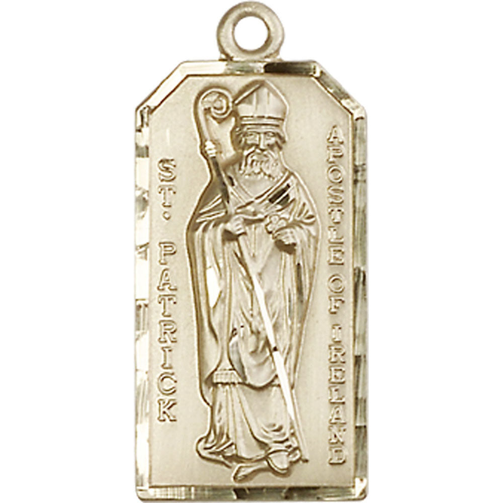 14kt Gold Saint Patrick Pendant - 5914KT