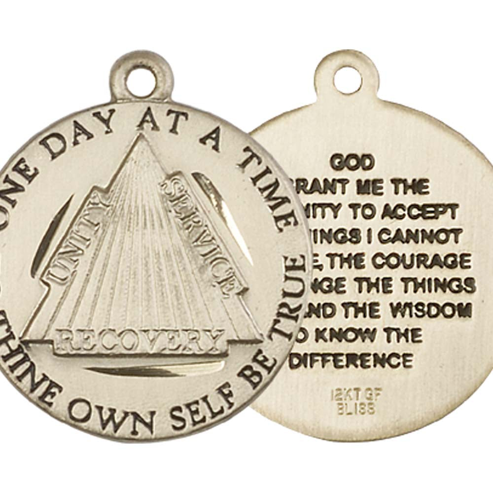 14kt Gold Recovery Pendant - 6086KT