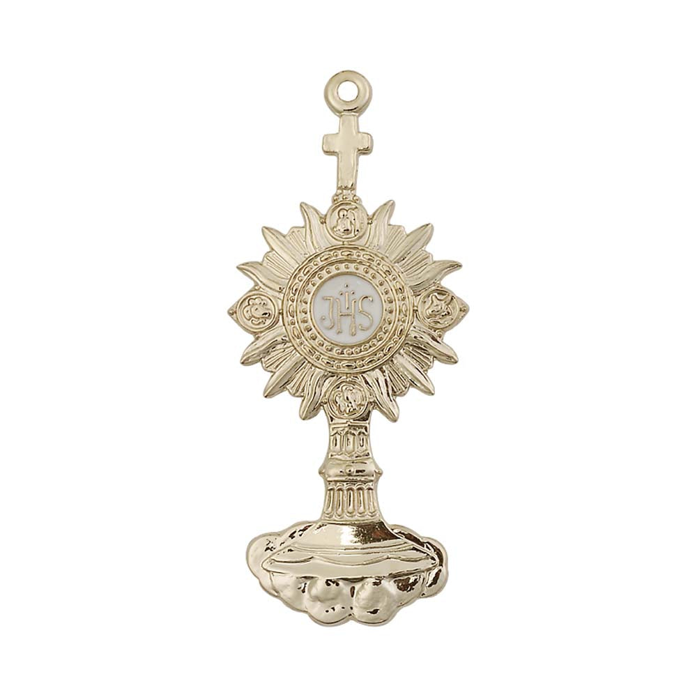 14kt Gold Monstrance Pendant - 6099KT