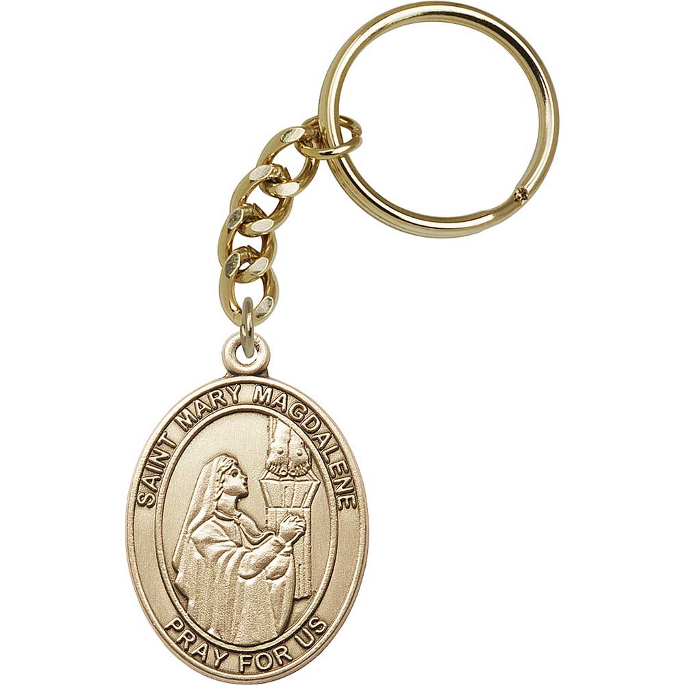 Gold Oxide Mary Magdalene Keychain - 6771