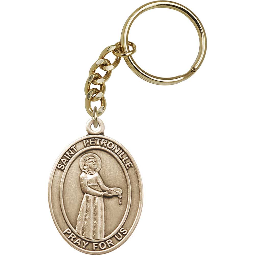 Gold Oxide St. Petronille Keychain - 6909