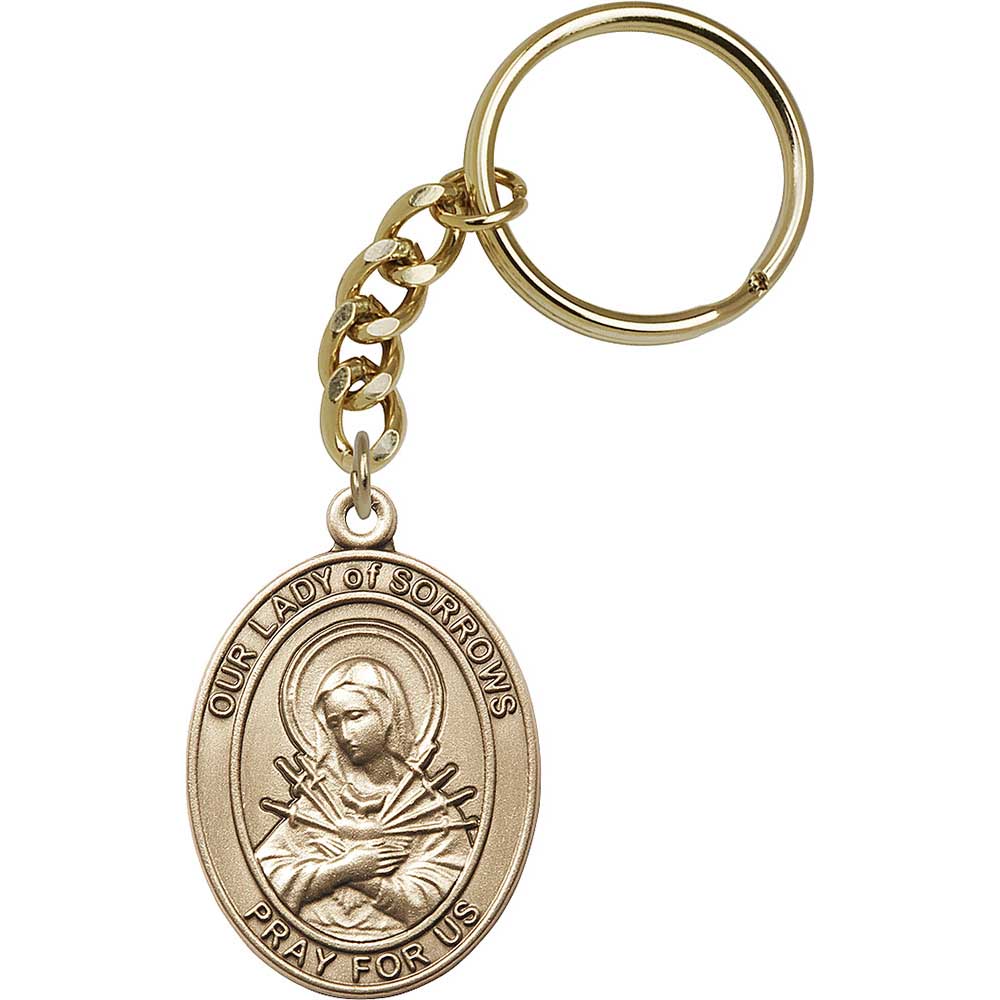 Gold Oxide O/L of Sorrows Keychain - 6990