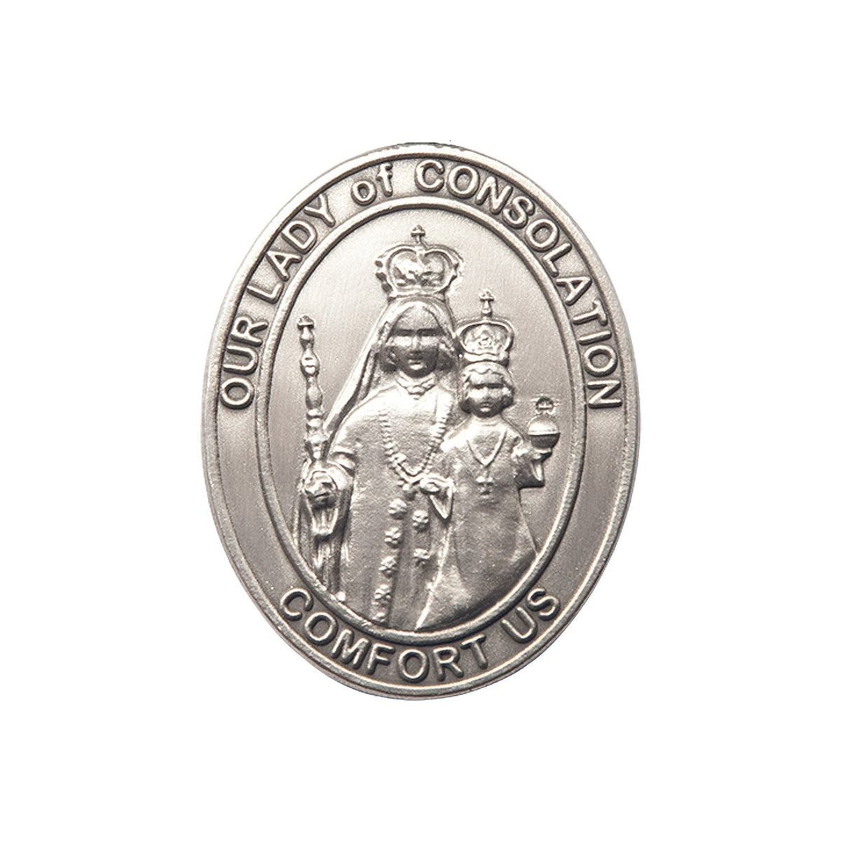 Silver Oxide O/L of Consolation Visor Clip - 6992V