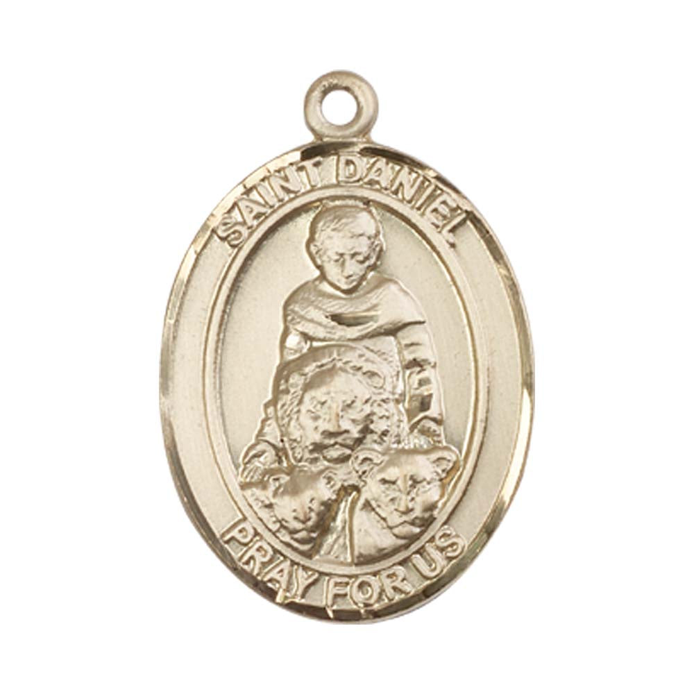 14kt Gold St. Daniel Medal - Large