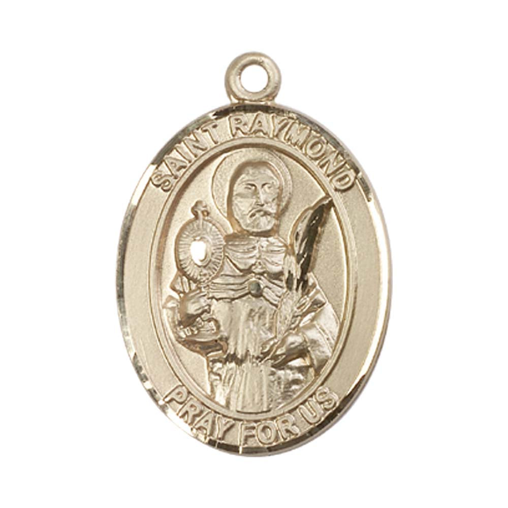 14kt Gold St. Raymond Nonnatus Medal - Large