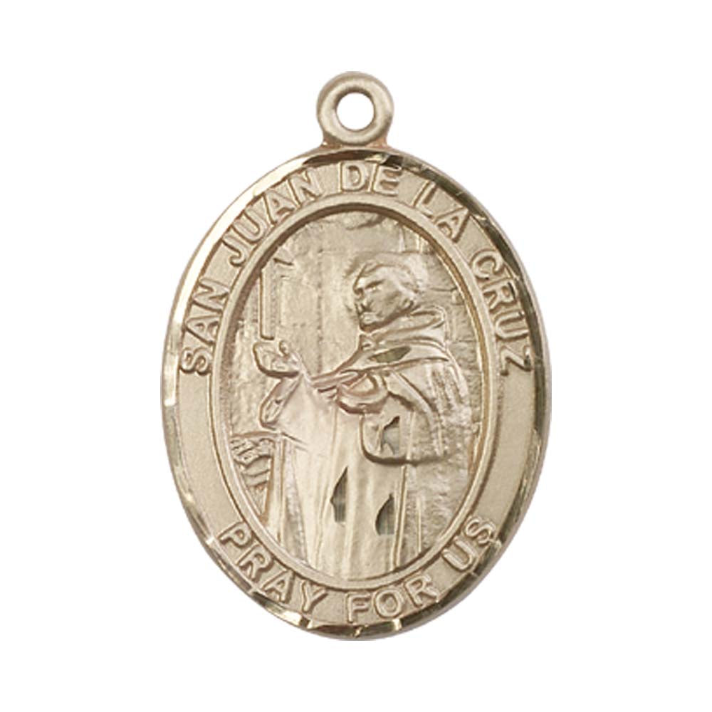14kt Gold San Juan de La Cruz Medal - Large