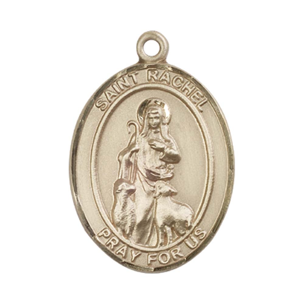 14kt Gold St. Rachel Medal - Large