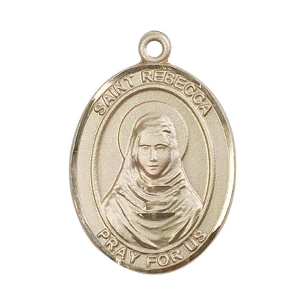 14kt Gold St. Rebecca Medal - Large