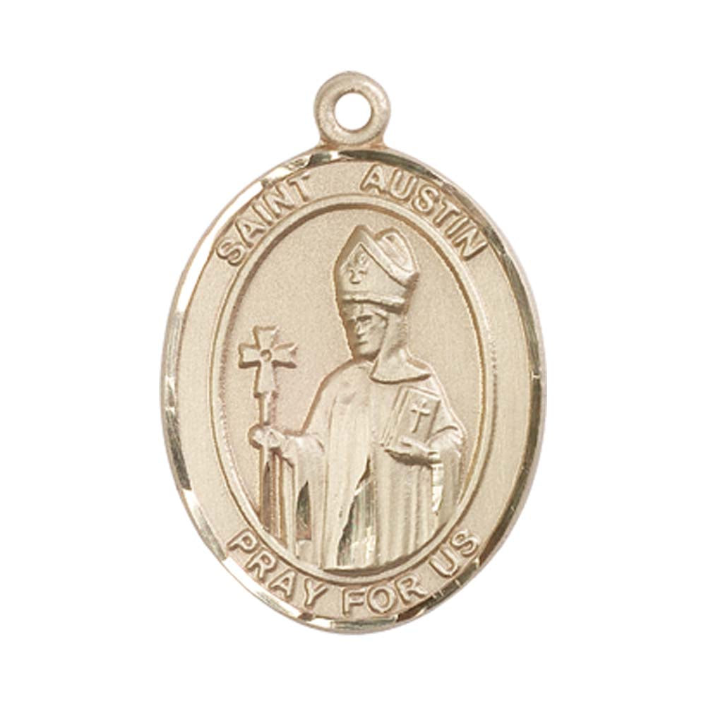 14kt Gold St. Austin Medal - Large