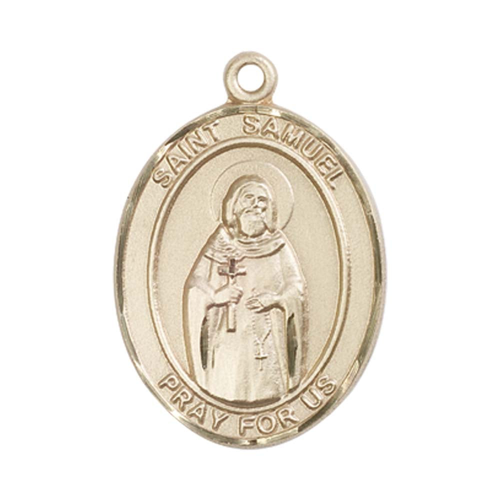 14kt Gold St. Samuel Medal - Large