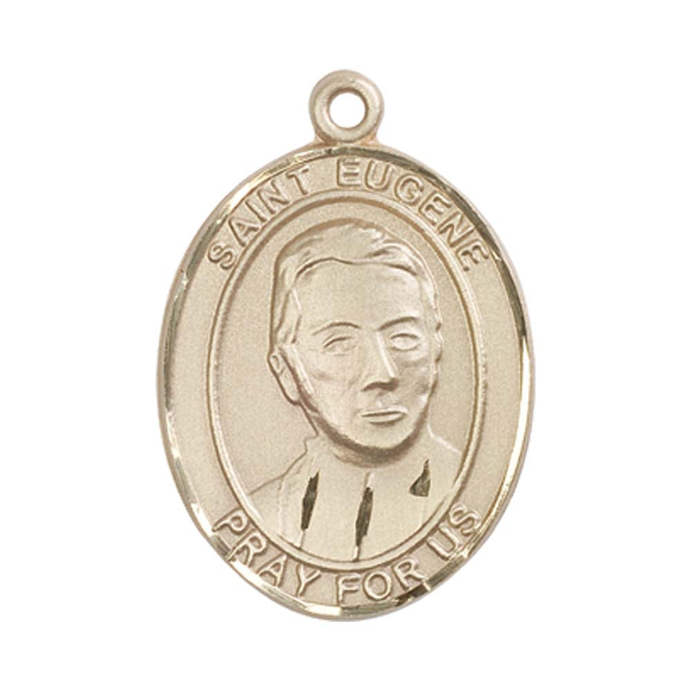 14kt Gold St. Eugene de Mazenod Medal - Large