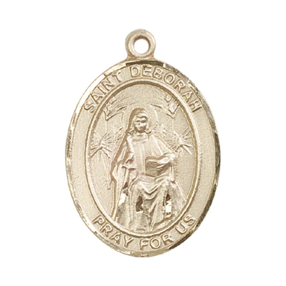 14kt Gold St. Deborah Medal - Large