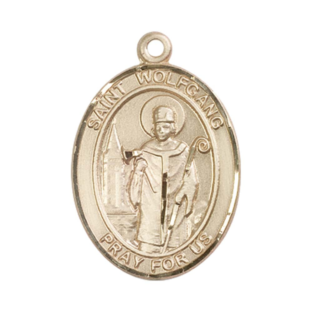 14kt Gold St. Wolfgang Medal - Large