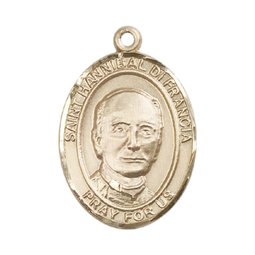 14kt Gold St. Hannibal Medal - Large