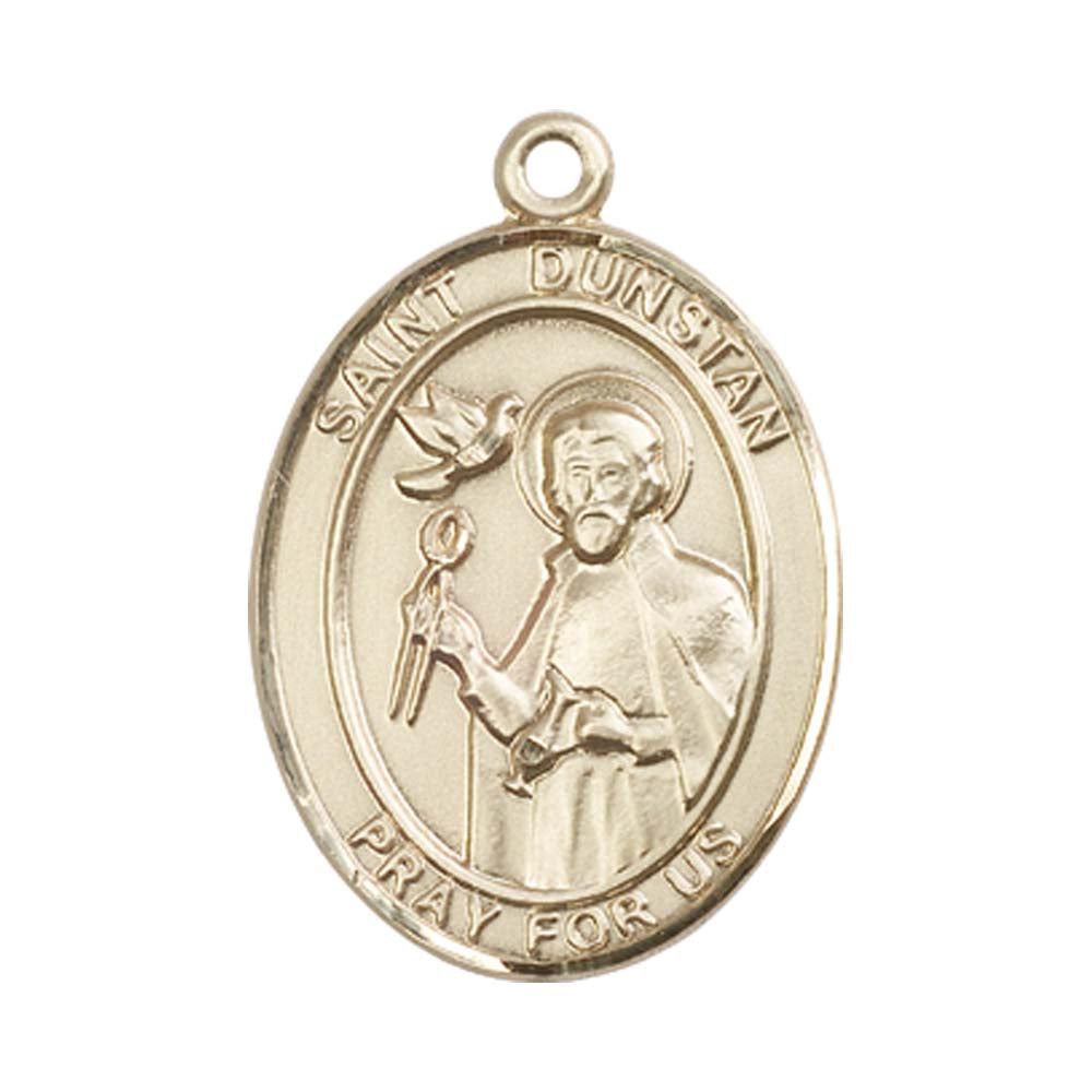 14kt Gold St. Dunstan Medal - Large