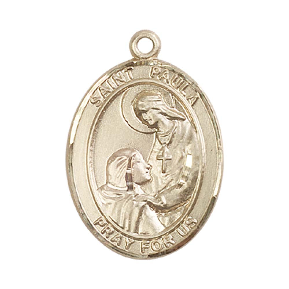 14kt Gold St. Paula Medal - Large