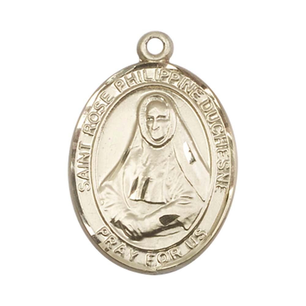 14kt Gold St. Rose Philippine Medal