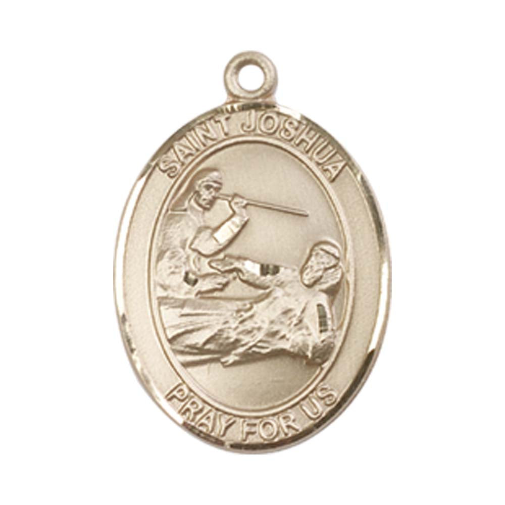 14kt Gold St. Joshua Medal - Medium